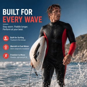 3mm Long Sleeve Surfing Wetsuit