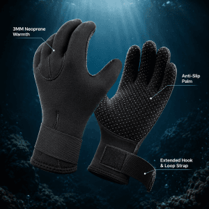 3mm Neoprene Diving Gloves Cold Water Diving & Snorkeling